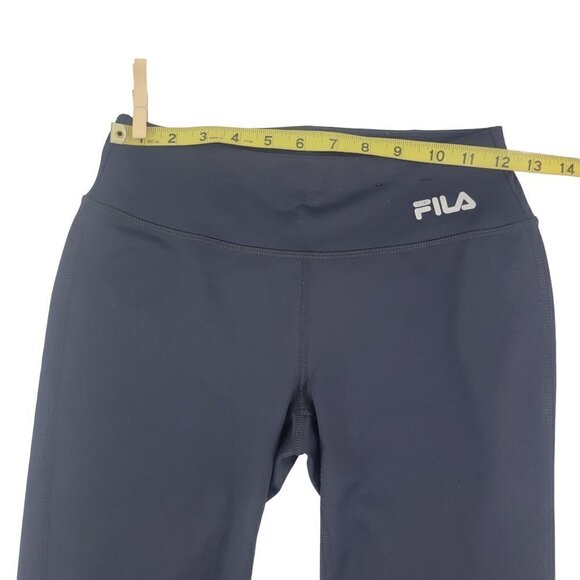 Fila Sport Live In Motion Women’s Size XS Black Yoga Capri Athletic Leggings - Picture 6 of 15